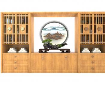 New Chinese Style Bookcase-ID:830209026