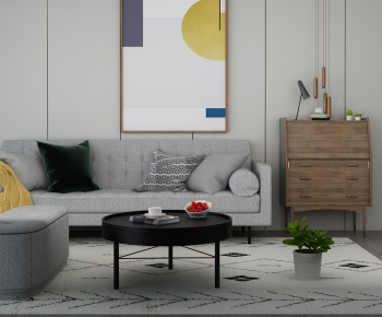 Nordic Style Sofa Combination-ID:475893974
