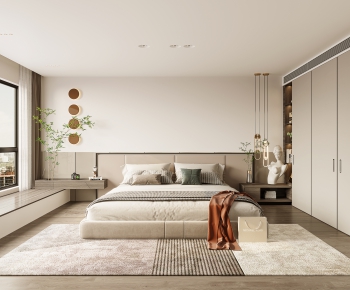 Modern Wabi-sabi Style Bedroom-ID:544600012