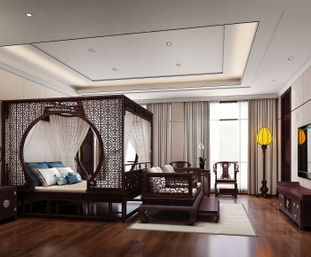 Chinese Style Bedroom-ID:878571034