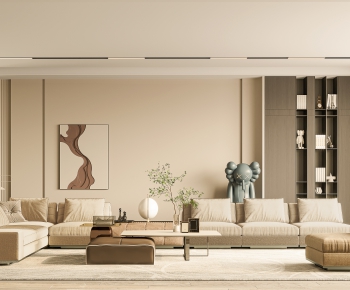 Modern A Living Room-ID:931340938