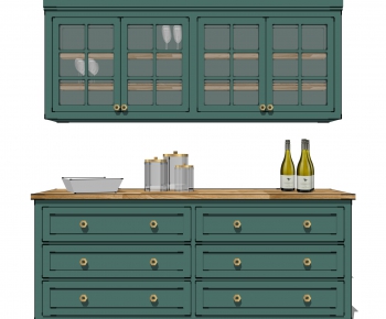 American Style Kitchen Cabinet-ID:708801984
