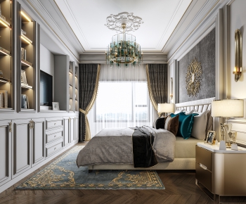 Simple European Style Bedroom-ID:475526098