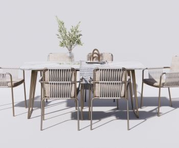 Modern Dining Table And Chairs-ID:483227975