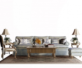American Style Sofa Combination-ID:279479033