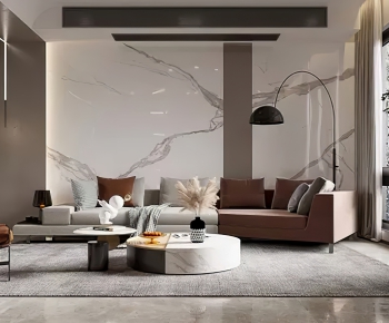 Modern A Living Room-ID:572837114