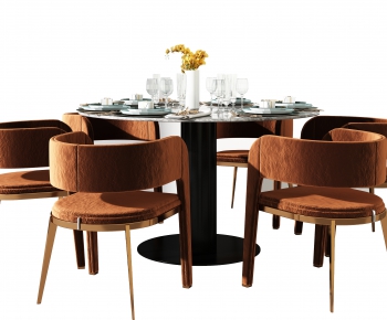 Modern Dining Table And Chairs-ID:267937909