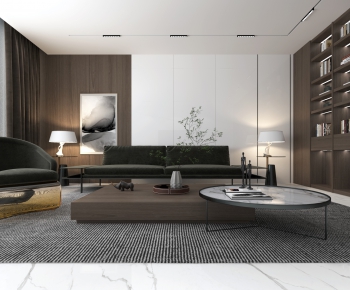 Modern A Living Room-ID:282098054