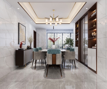 New Chinese Style Dining Room-ID:112210043