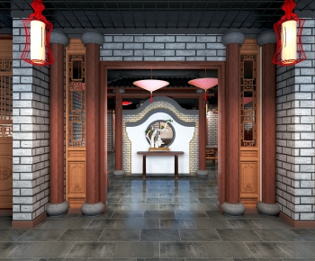 Chinese Style Catering Space-ID:105592019