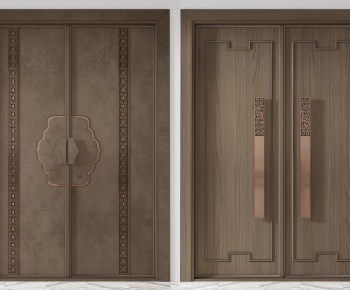 New Chinese Style Double Door-ID:167119983
