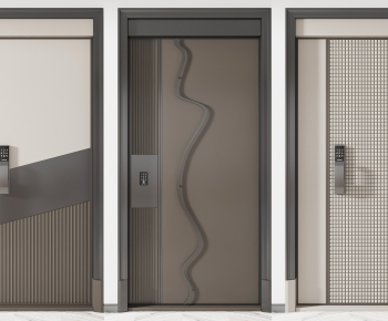 Modern Entrance Door-ID:397839521