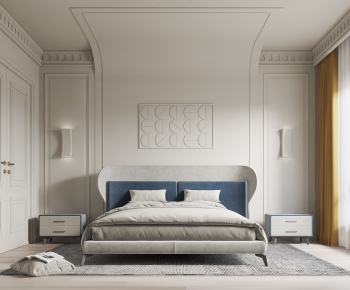 Modern Wabi-sabi Style Bedroom-ID:610977897