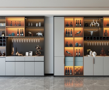 Modern Wine Cabinet-ID:701842079