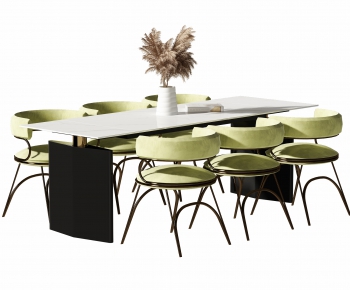 Modern Dining Table And Chairs-ID:541768078