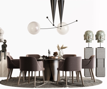 Modern Dining Table And Chairs-ID:961657055