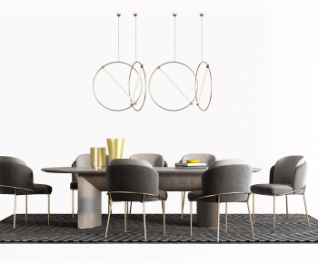 Modern Dining Table And Chairs-ID:276742948