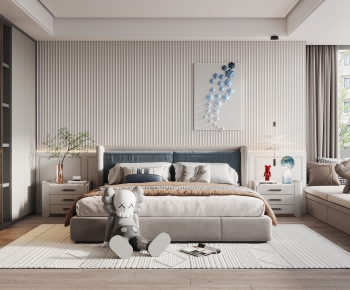 Modern Bedroom-ID:390964037