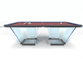 现代玻璃台球桌-ID:250231031