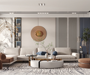Modern A Living Room-ID:472145086