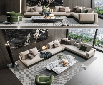 Modern Sofa Combination-ID:353446015