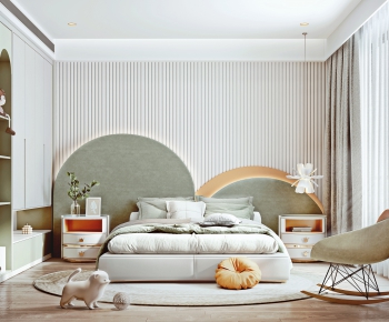 Nordic Style Bedroom-ID:613146074