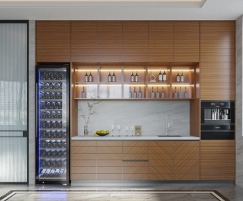 Modern Kitchen Cabinet-ID:680402047