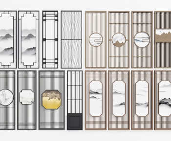 New Chinese Style Partition-ID:875718125