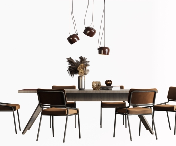 Modern Dining Table And Chairs-ID:819060096