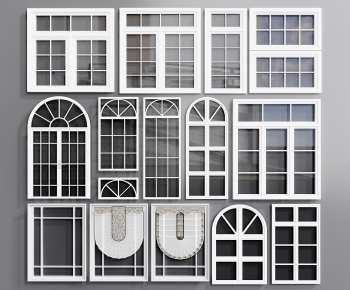 Simple European Style Window-ID:800235033