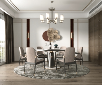 New Chinese Style Dining Room-ID:560626033