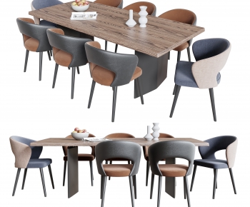 Modern Dining Table And Chairs-ID:239029885