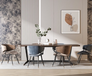 Modern Dining Table And Chairs-ID:163935905