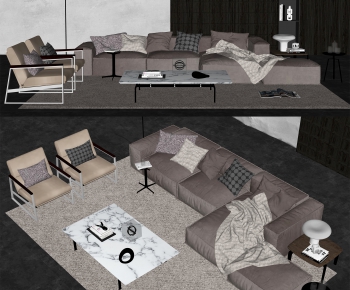 Modern Sofa Combination-ID:819813011