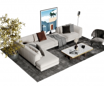 Modern Sofa Combination-ID:938035019