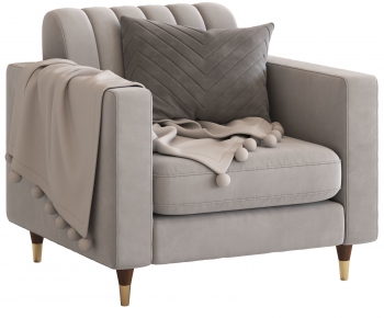 Modern Single Sofa-ID:615557912