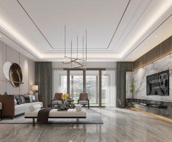 Modern A Living Room-ID:585396052