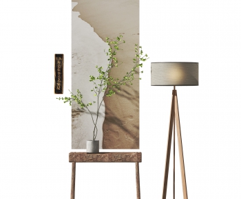 New Chinese Style Floor Lamp-ID:409346107