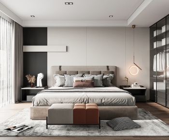 Modern Bedroom-ID:728279112