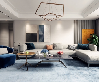 Modern A Living Room-ID:894009112