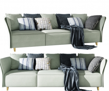 Modern Three-seat Sofa-ID:112519986