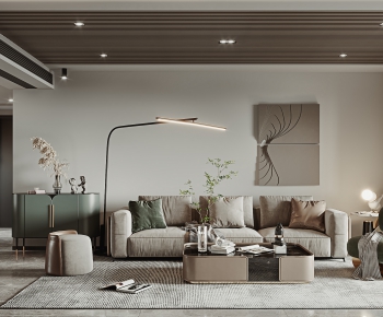 Modern A Living Room-ID:597261915