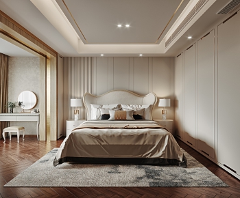 Simple European Style Bedroom-ID:174067977