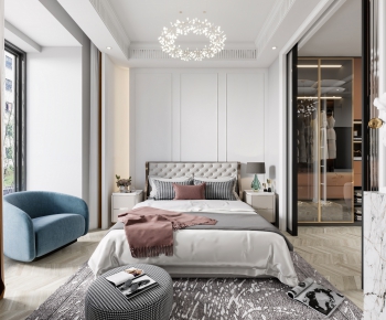 Modern Bedroom-ID:128336911