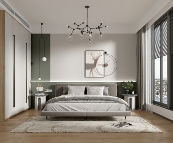 Modern Bedroom-ID:609211921