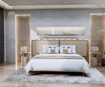 New Chinese Style Bedroom-ID:513225089