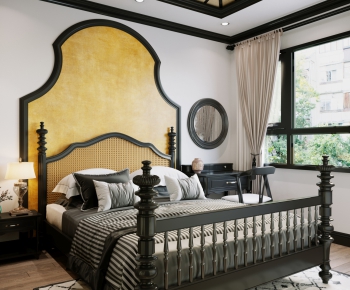 Southeast Asian Style Bedroom-ID:497910024