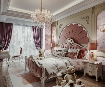 European Style Girl's Room Daughter's Room-ID:544076923