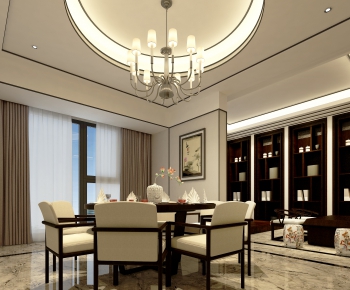 Chinese Style Dining Room-ID:994849927