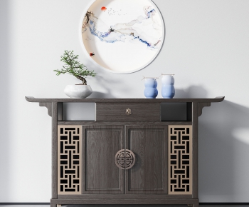 Chinese Style Side Cabinet/Entrance Cabinet-ID:804970035